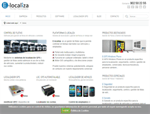 Tablet Screenshot of e-localiza.com